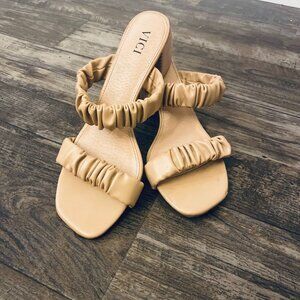 Womens Vici Heeled Sandals